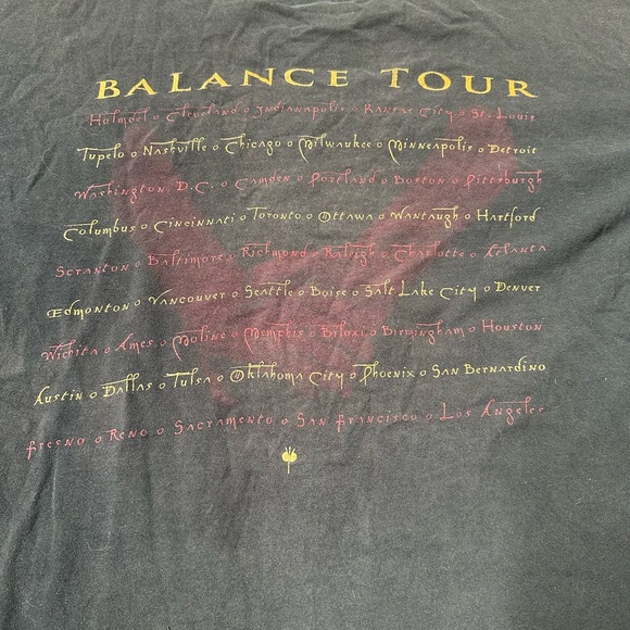 Vintage Van Halen 1995 Balance tour shirt. Original. Fruit of the loom tag - Picture 8 of 10